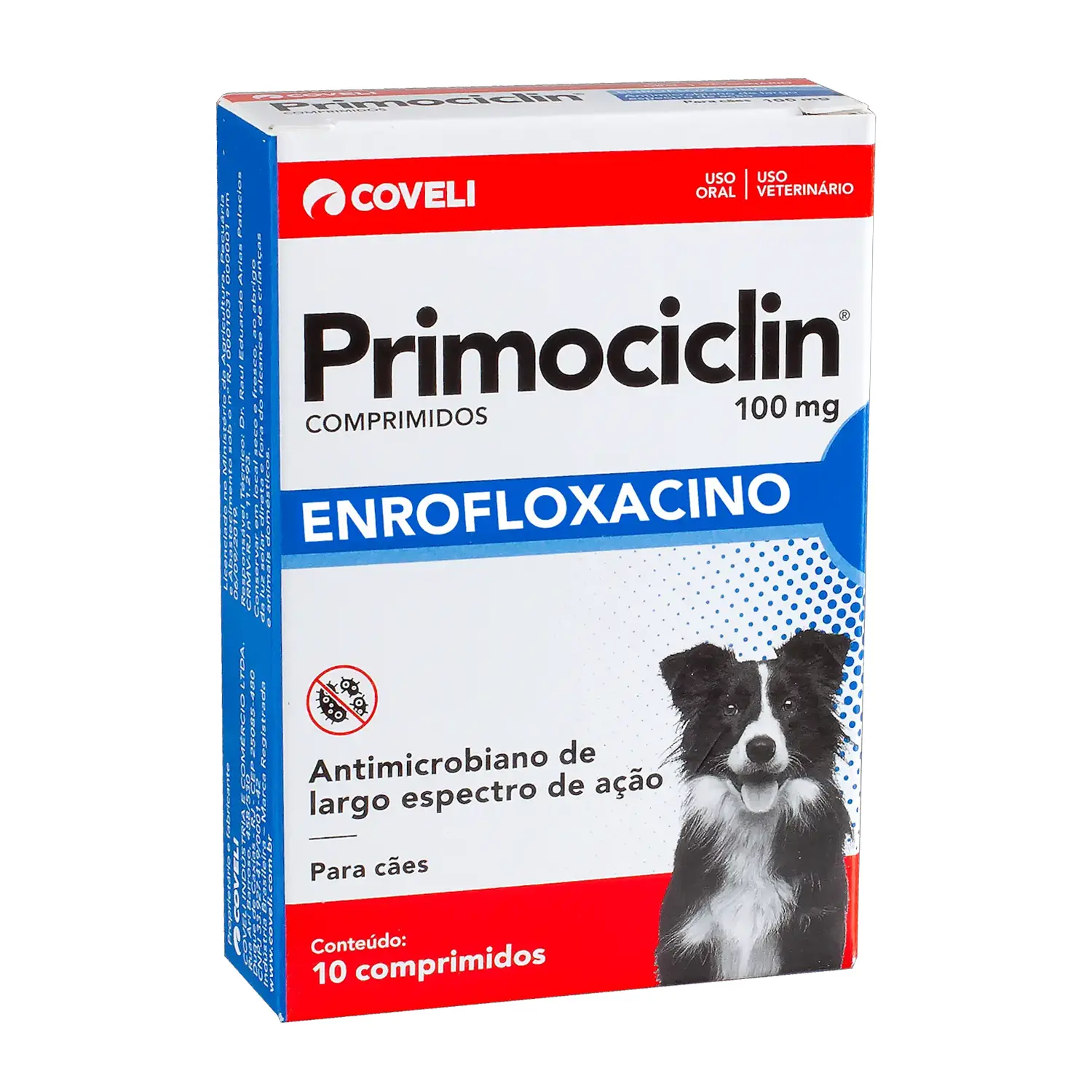 Antimicrobiano Primociclin 100mg Coveli